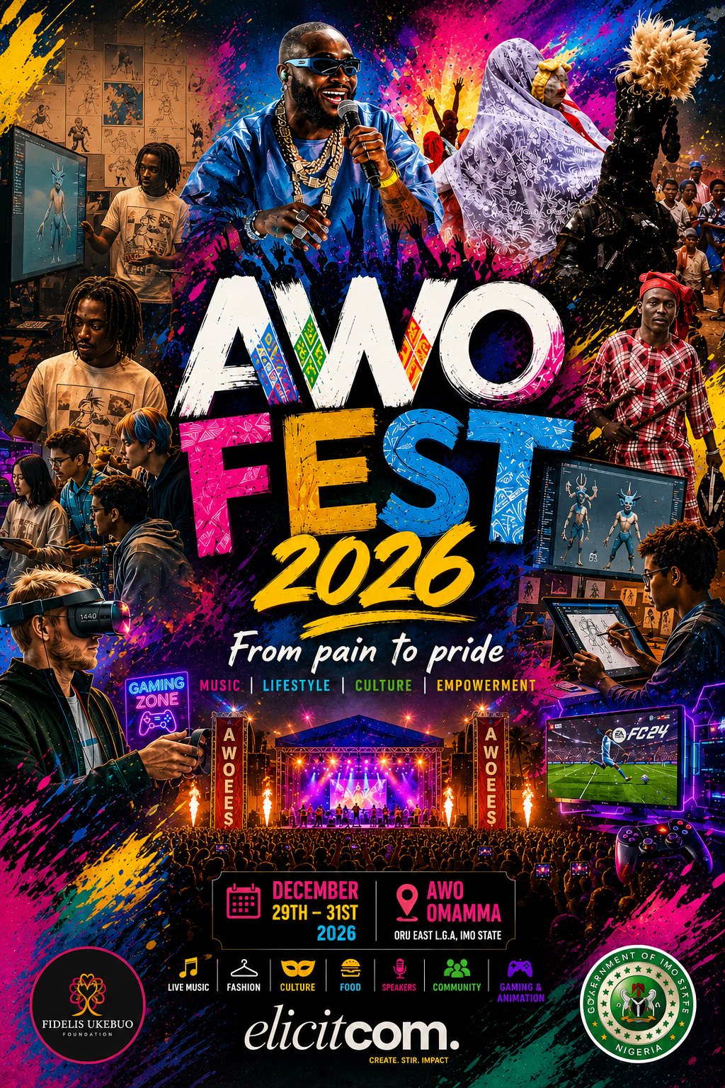 AWO-FEST 2026: music, lifestyle, culture, empowerment. Awo Omamma, Imo State.